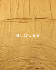 Light Golden Yellow & Peach Shaded Munga Silk Bandhani Saree - SindhoiPatolaArt