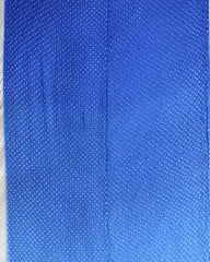 Light Green & Blue Shaded Munga Silk Bandhani Saree - SindhoiPatolaArt