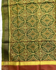 Mehendi Solsitara Design Patola Dupatta - SindhoiPatolaArt