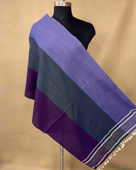Multicolour 3 Patta Kutchi Woolen Stole - SindhoiPatolaArt