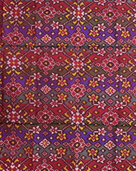 Multicolour Navratan Patola Dupatta - SindhoiPatolaArt