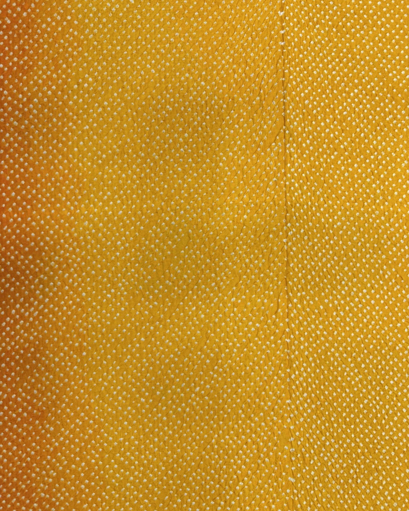 Orange & Yellow Shaded Gajji Silk Bandhani Dupatta - SindhoiPatolaArt