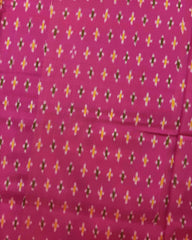 Pink Booty Patola Saree - SindhoiPatolaArt