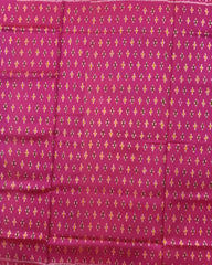 Pink Booty Patola Saree - SindhoiPatolaArt