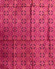 Pink Buttoful Design Patola Dupatta - SindhoiPatolaArt
