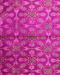 Pink Chhabdi Patola Dupatta - SindhoiPatolaArt