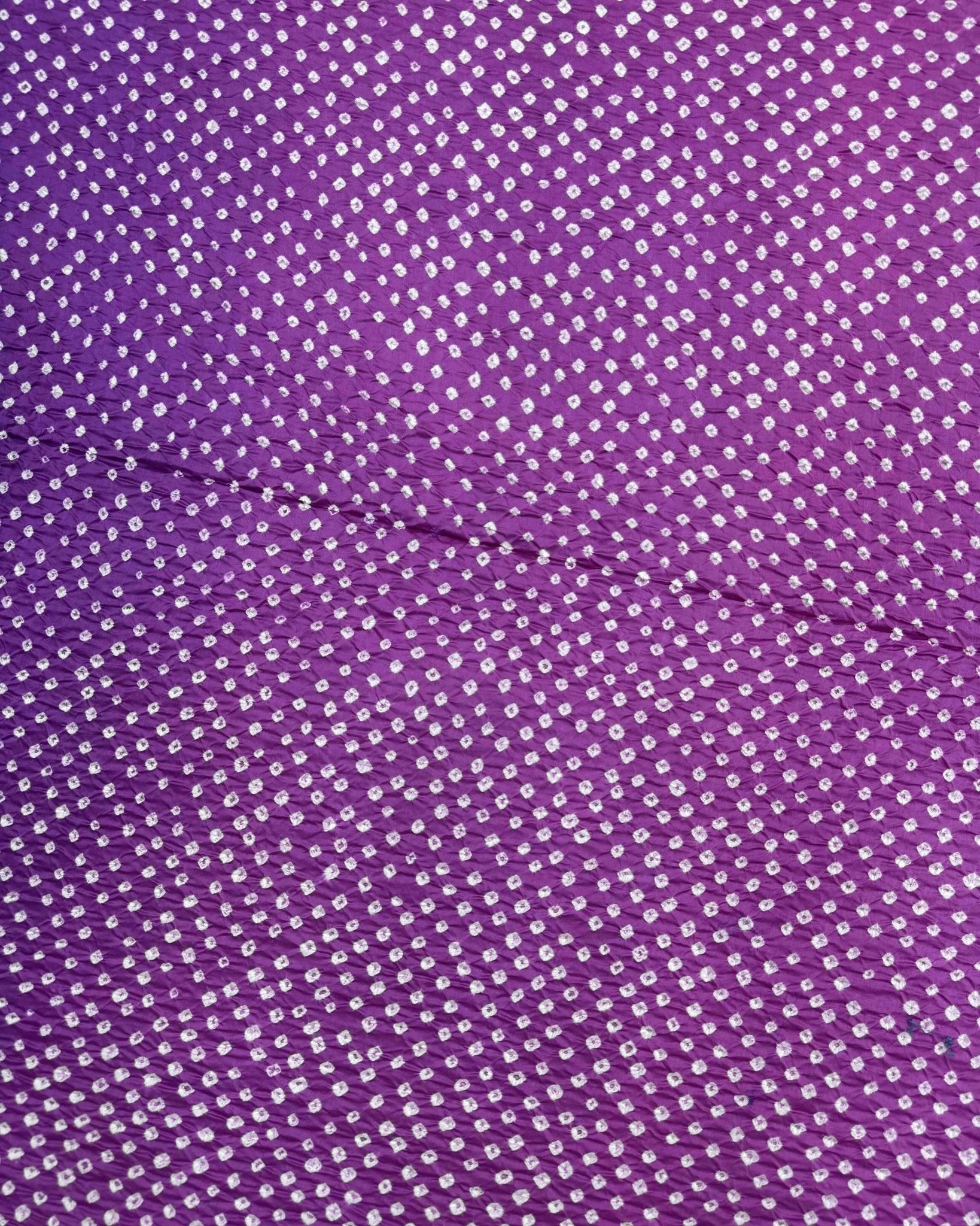 Pink & Purple Shaded Chanderi Bandhani Saree - SindhoiPatolaArt