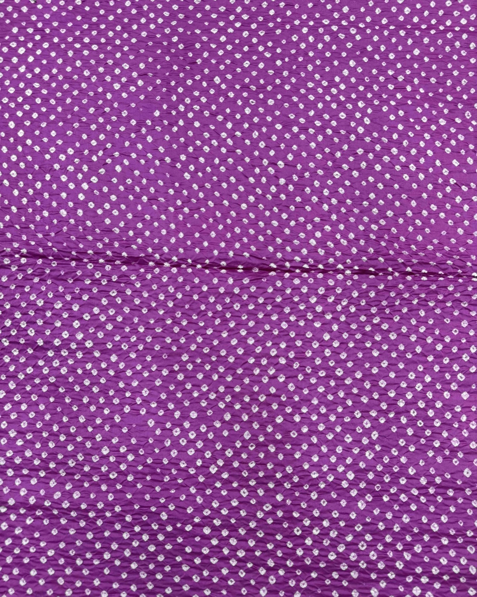 Pink & Purple Shaded Chanderi Bandhani Saree - SindhoiPatolaArt