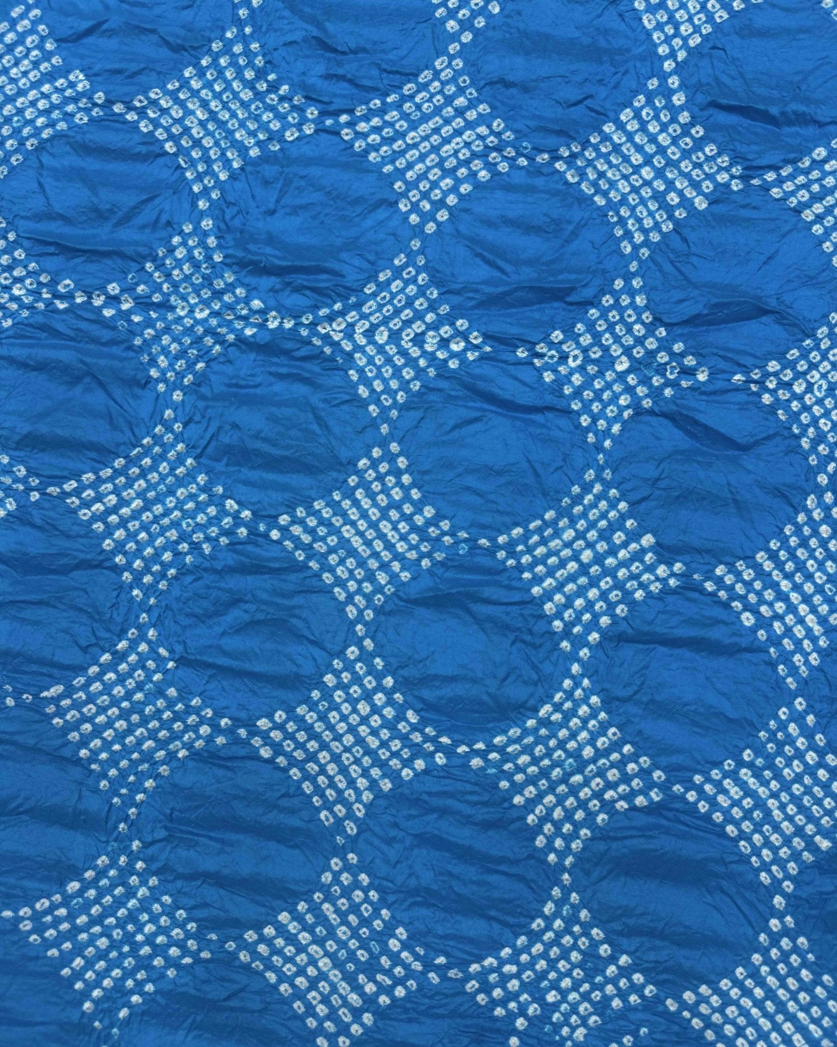 Pink & Sky Blue Paithani Bandhani Saree - SindhoiPatolaArt