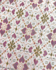 Pink & White New Chhabdi Design Patola Saree - SindhoiPatolaArt