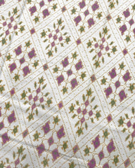 Pink & White New Fancy Design Patola Saree - SindhoiPatolaArt