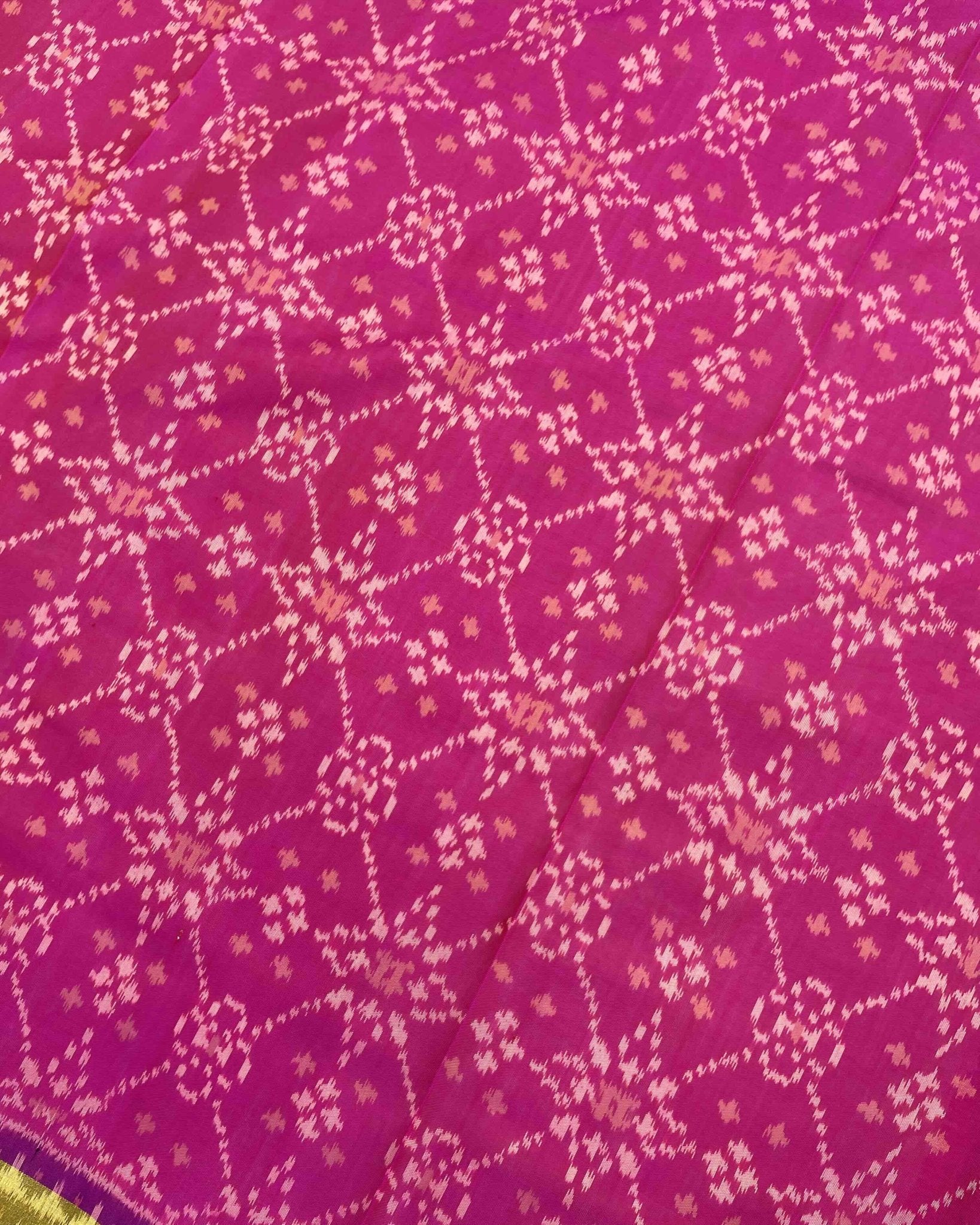 Purple Fancy Designer Patola Saree - SindhoiPatolaArt