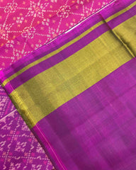 Purple Fancy Designer Patola Saree - SindhoiPatolaArt