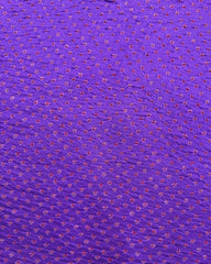 Purple Gajji Silk Bandhani Saree - SindhoiPatolaArt