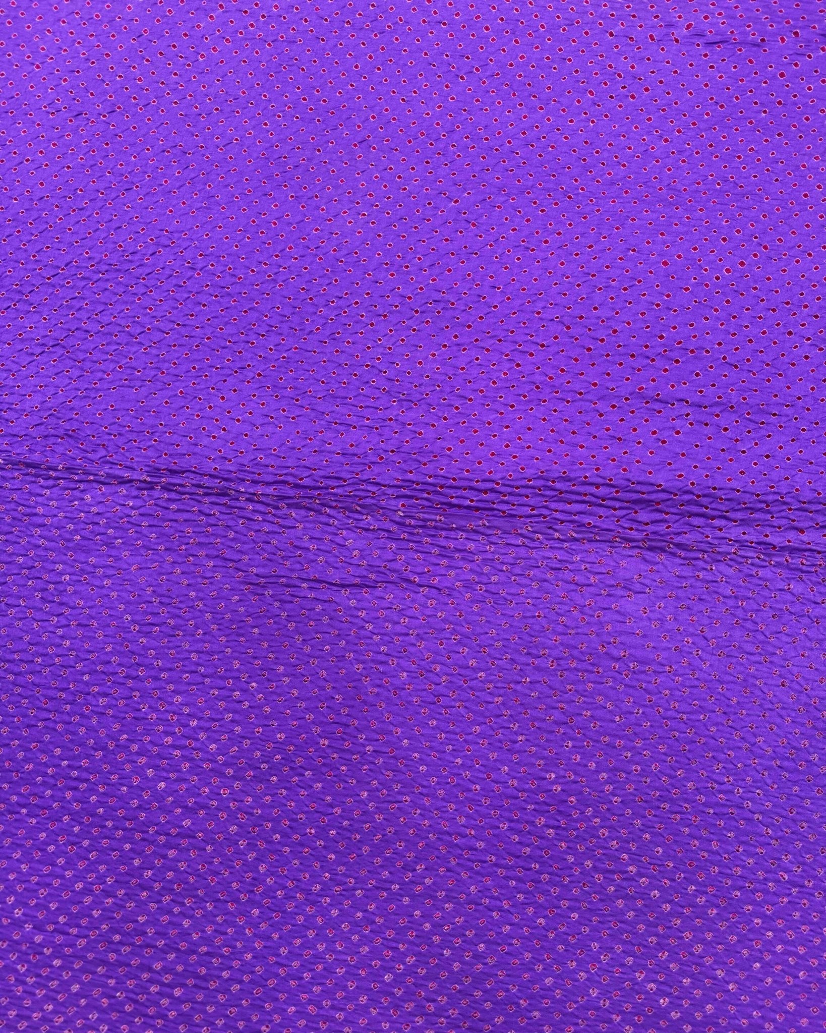 Purple Gajji Silk Bandhani Saree - SindhoiPatolaArt