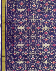 Purple New Fancy Design Patola Saree - SindhoiPatolaArt