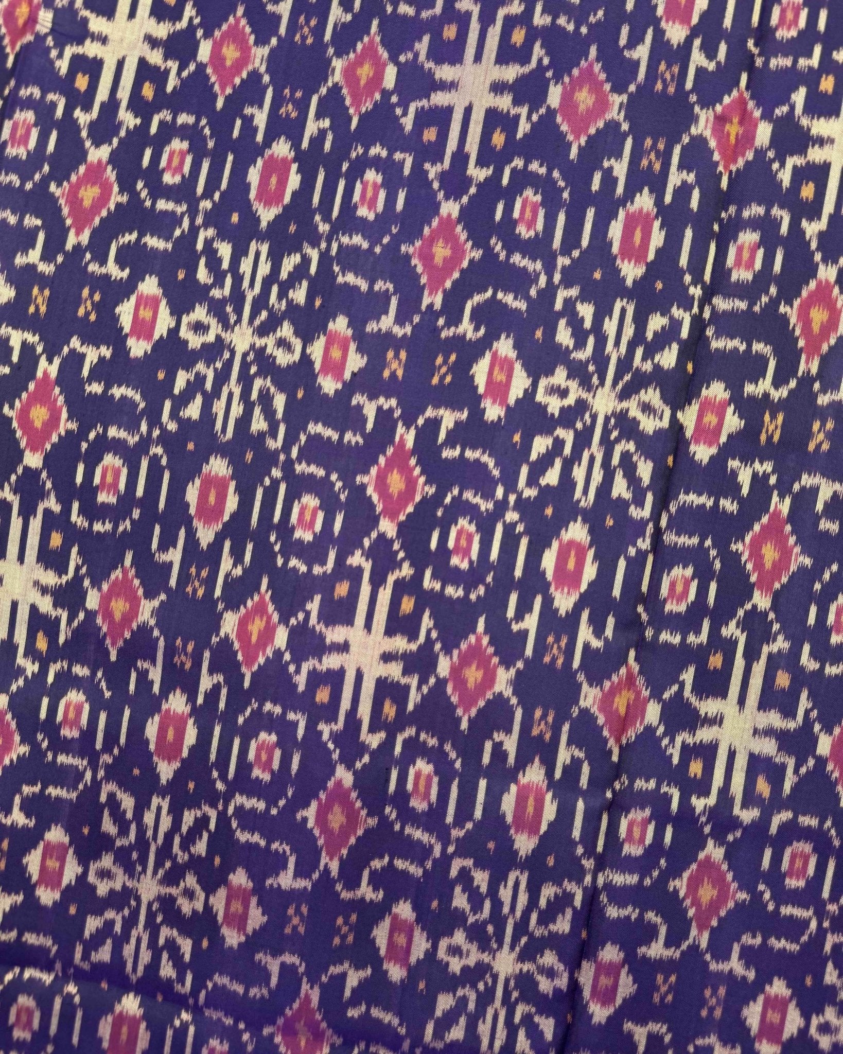 Purple New Fancy Design Patola Saree - SindhoiPatolaArt