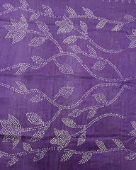 Purple Shaded Chanderi Bandhani Saree - SindhoiPatolaArt