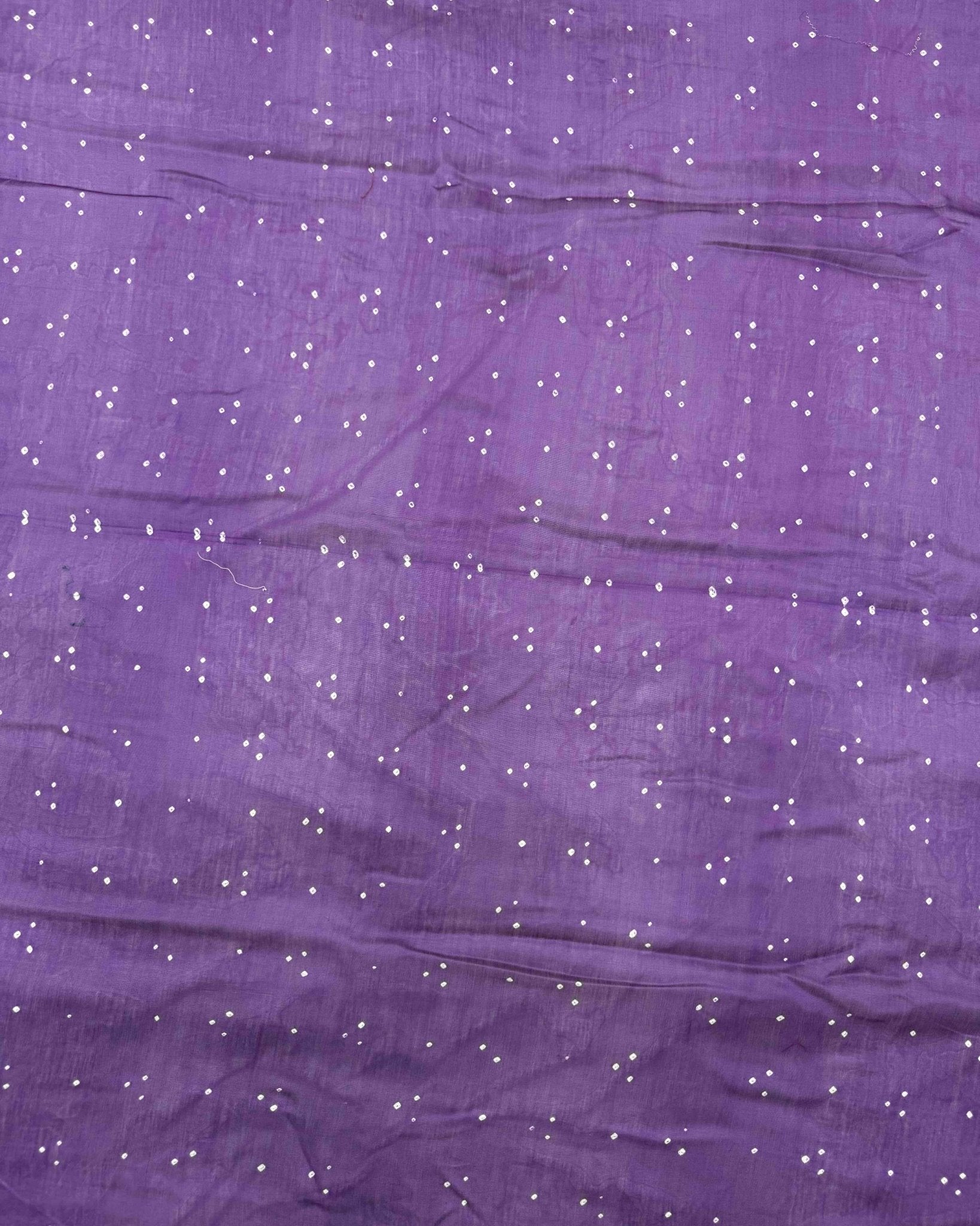 Purple Shaded Chanderi Bandhani Saree - SindhoiPatolaArt