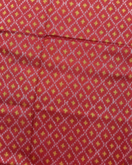 Red Booty Design Patola Saree - SindhoiPatolaArt