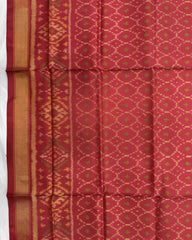 Red Booty Patola Dupatta - SindhoiPatolaArt