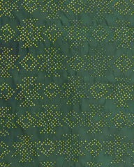 Red & Green Bandhani Patola Dupatta - SindhoiPatolaArt