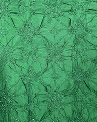 Red & Green with Narikunj Pallu Bandhani Patola Dupatta - SindhoiPatolaArt