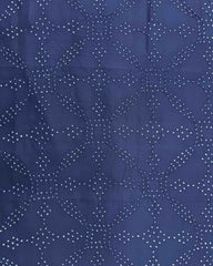 Red & Navy Blue Bandhani Patola Dupatta - SindhoiPatolaArt