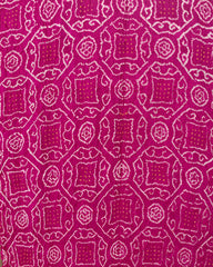 Red & Pink Bandhani Dupatta - SindhoiPatolaArt