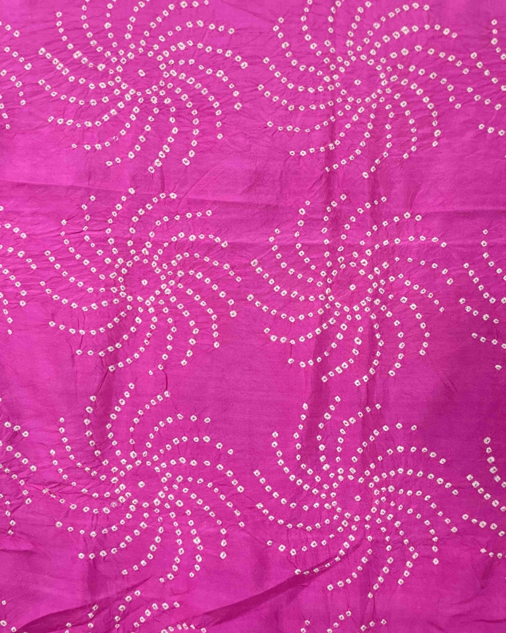 Red & Pink Bandhani Patola Dupatta - SindhoiPatolaArt