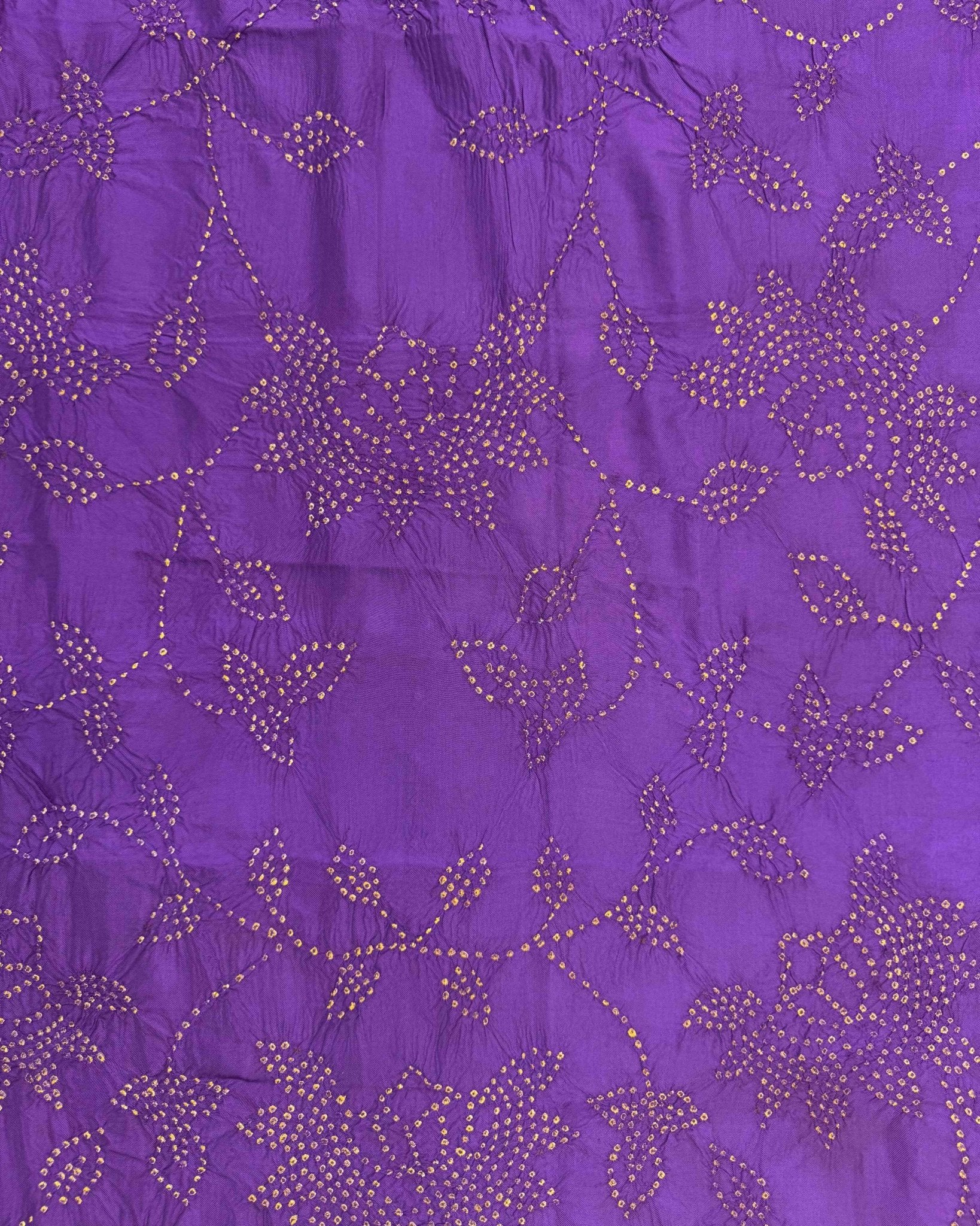 Red & Purple Bandhani Patola Dupatta - SindhoiPatolaArt
