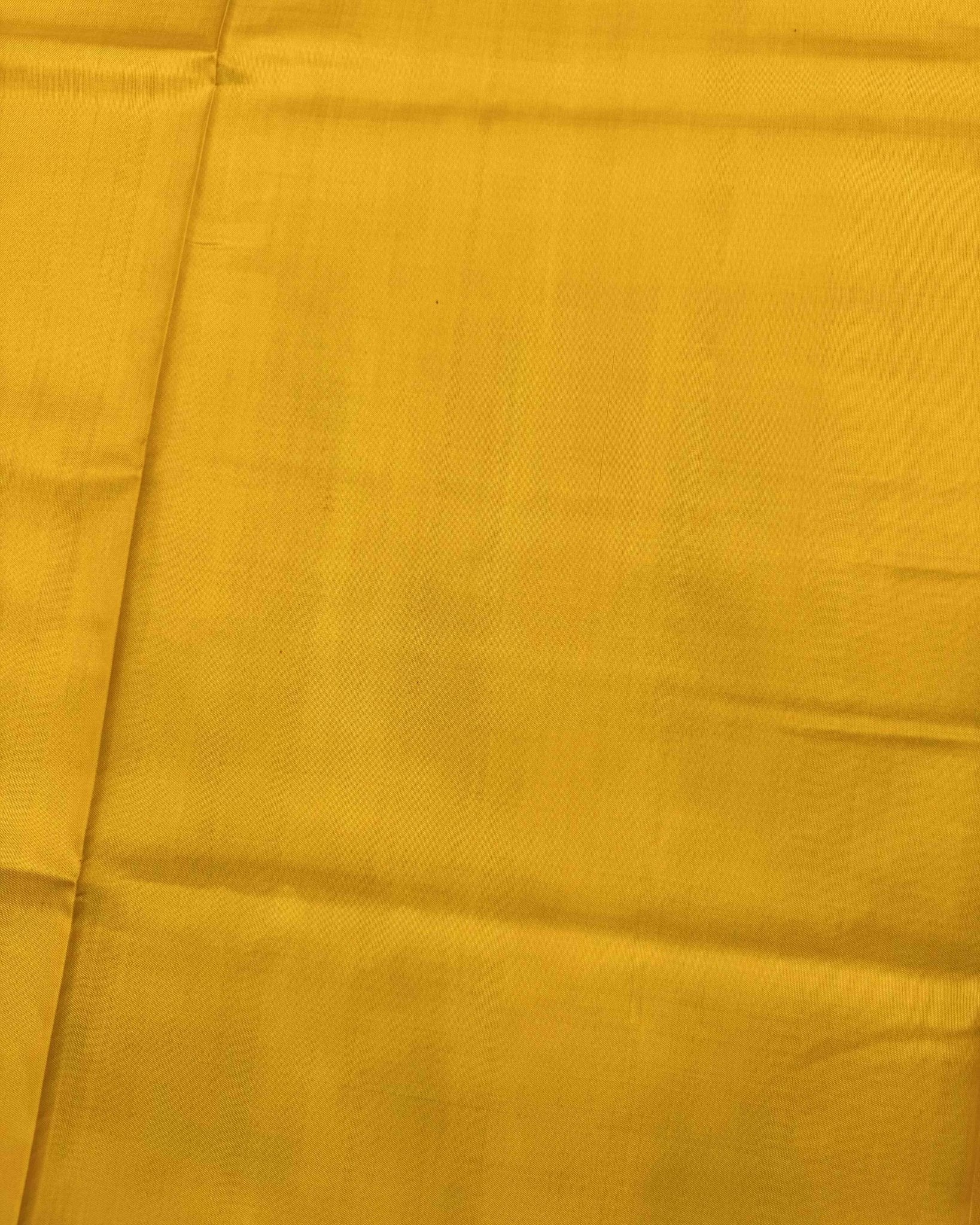 Red & Yellow Plain Patola Saree - SindhoiPatolaArt