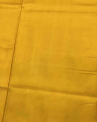 Red & Yellow Plain Patola Saree - SindhoiPatolaArt