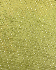 Sky Blue & Lemon Green Shaded Munga Silk Bandhani Saree - SindhoiPatolaArt