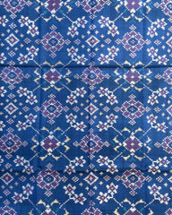Sky Blue Navratan Patola Dupatta - SindhoiPatolaArt