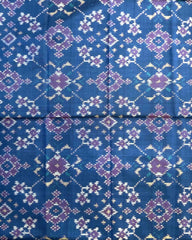Sky Blue Navratan Patola Dupatta - SindhoiPatolaArt