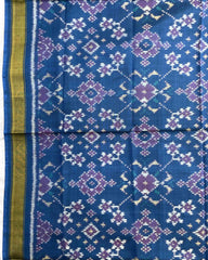 Sky Blue Navratan Patola Dupatta - SindhoiPatolaArt