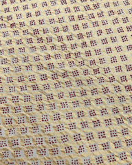 White Meenakari Bandhani Dupatta - SindhoiPatolaArt