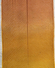 Yellow & Pink Shaded Chanderi Bandhani Saree - SindhoiPatolaArt