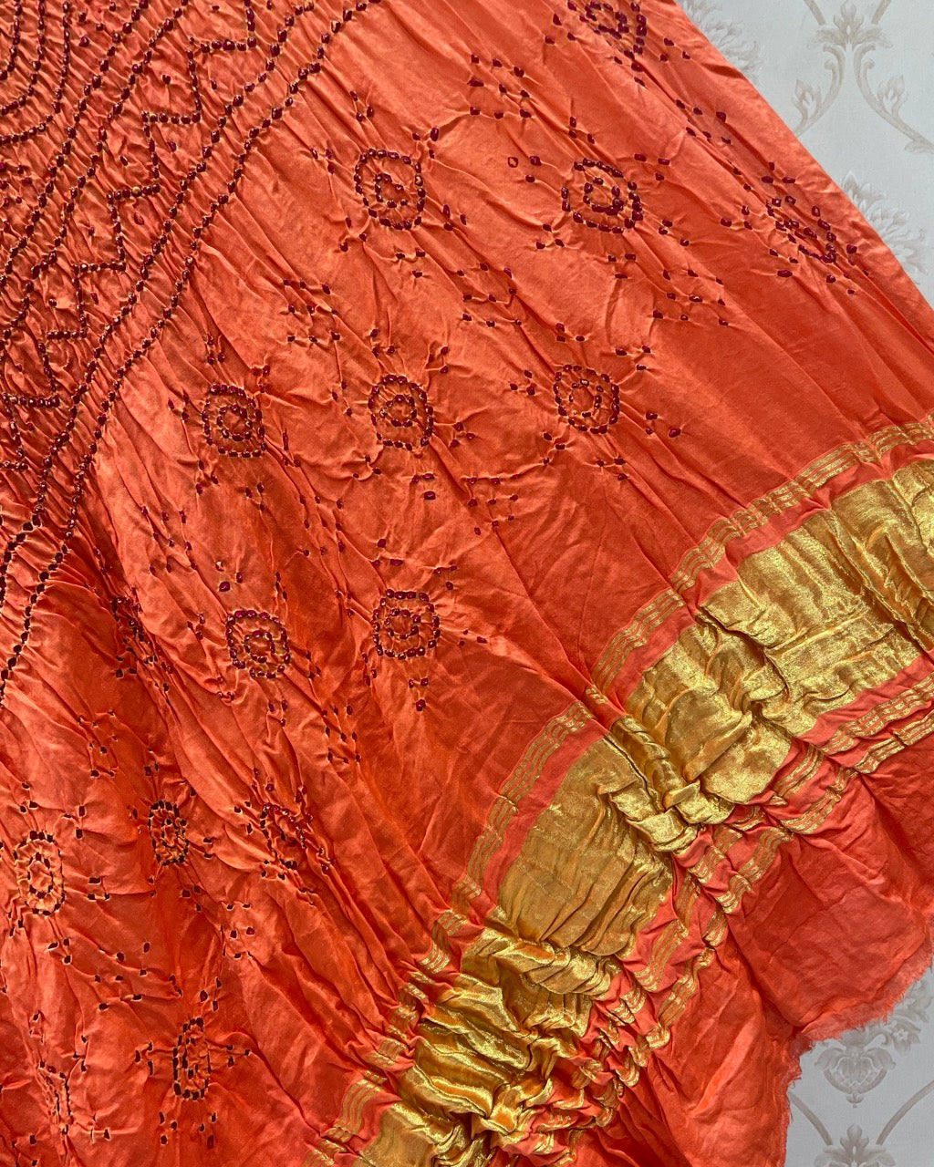Gaji Bandhani Dupattas - SindhoiPatolaArt
