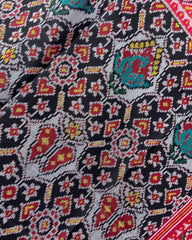 Red & Black Narikunj with Manekchowk Designer Patola Dupatta