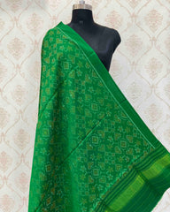 Green Navratan Patola Shawl