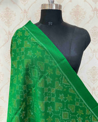 Green Navratan Patola Shawl