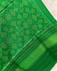 Green Navratan Patola Shawl