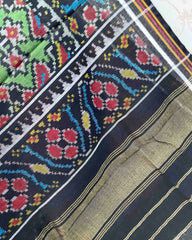 Black & Green Navratan Patola Shawl