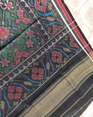 Black & Green Navratan Patola Shawl