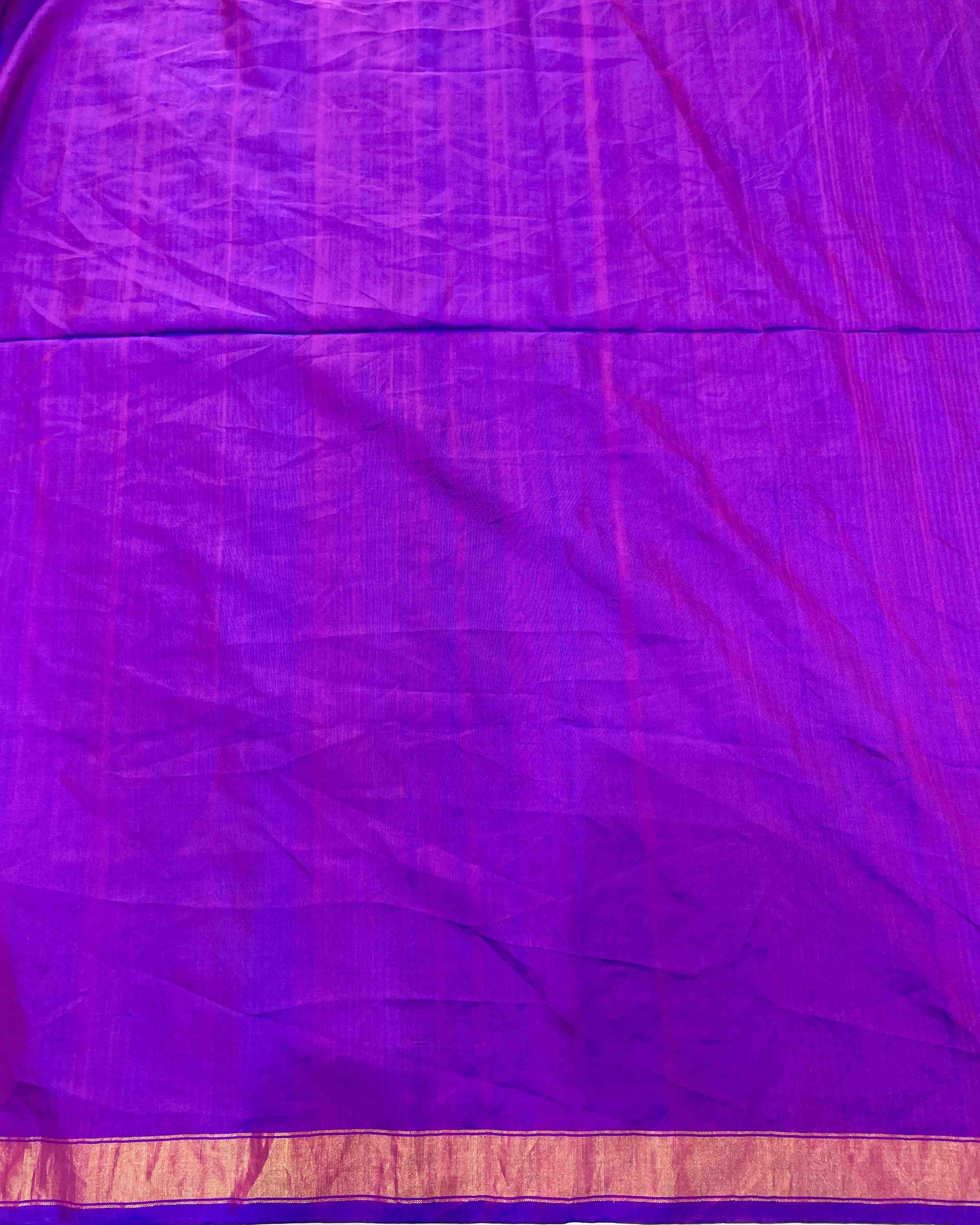 Purple & Pink Patola Bandhej