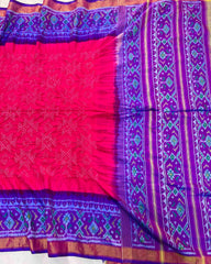 Purple & Pink Patola Bandhej