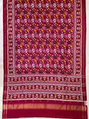 Pink Leheriya Narikunj Flower Designer Patola Saree