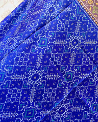 Blue Manekchowk Designer Patola Dupatta